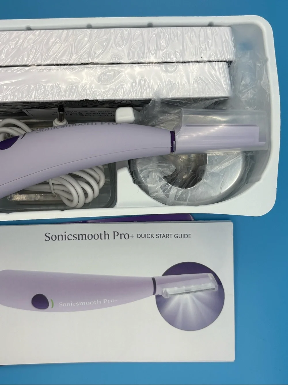 Michael Todd Beauty Sonicsmooth Pro+ Facial Dermaplaning Tool in Light Purple
